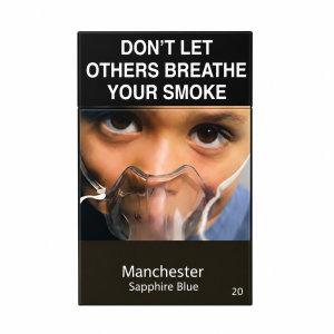 Manchester Sapphire Blue Carton Manchester Sapphire Blue Carton