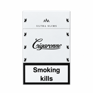 Cigaronne Ultra Slims White 3mg Carton
