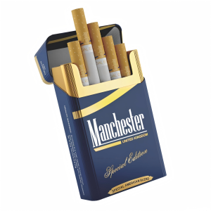 Manchester Special Edition Blue 8mg Carton Manchester Special Edition Blue 8mg Carton
