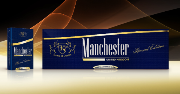 Manchester Special Edition Blue 8mg Carton 2